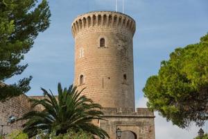 Bellver Castle Castillo tower in Majorca at Palma de Mallorca Balearic Islands photo