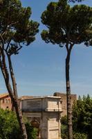 ruinas romanas en roma, foro foto