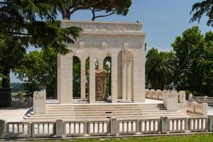 Ossuary of the fallen during the defence of Rome , Italy photo