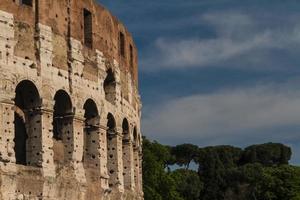 El Coliseo de Roma, Italia foto