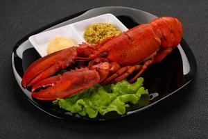 Luxury Lobster with sauce photo