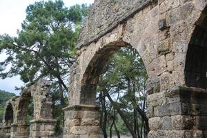 Phaselis ruins in Turkey photo