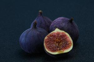 Ripe sweet fresh fig fruit photo