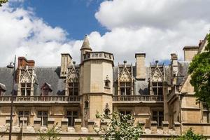 Historic building in Paris France photo