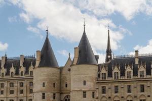 Historic building in Paris France photo