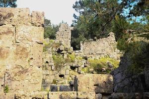 Phaselis ruins in Turkey photo