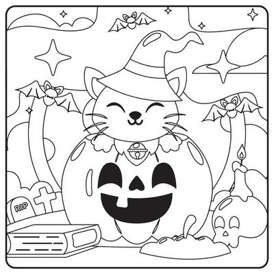 Coloring Pages Vector Art, Icons, and Graphics for Free Download