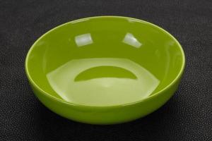 Empty ceramic bowl photo