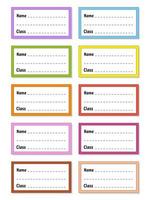 School Label Vector Art, Icons, and Graphics for Free Download