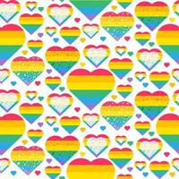 Pride lgbt flag color seamless pattern vector