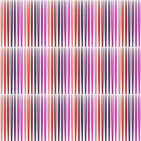 Cone shape with colorful stripes on black background. vector