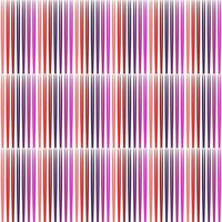 Cone shape with colorful stripes on black background. vector