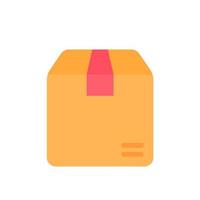 parcel boxes for online delivery Internet ordering concept vector