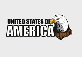 United State Design Illustration, can be used for mascot, logo and more vector