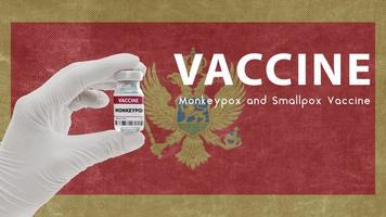 vacuna contra la viruela del simio y la viruela, virus pandémico de la viruela del simio, vacunación en montenegro contra la viruela del simio la imagen tiene ruido, granularidad y artefactos de compresión foto