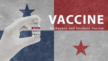 Vaccine Monkeypox and Smallpox, monkeypox pandemic virus, vaccination in Panama for Monkeypox Image has Noise, Granularity and Compression Artifacts photo