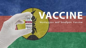Vaccine Monkeypox and Smallpox, monkeypox pandemic virus, vaccination in New Caledonia for Monkeypox Image has Noise, Granularity and Compression Artifacts photo