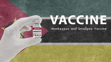 Vaccine Monkeypox and Smallpox, monkeypox pandemic virus, vaccination in Mozambique for Monkeypox Image has Noise, Granularity and Compression Artifacts photo