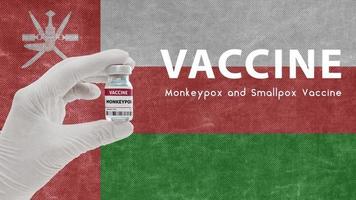 Vaccine Monkeypox and Smallpox, monkeypox pandemic virus, vaccination in Oman for Monkeypox Image has Noise, Granularity and Compression Artifacts photo