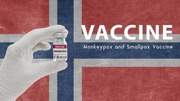 Vaccine Monkeypox and Smallpox, monkeypox pandemic virus, vaccination in Norway for Monkeypox Image has Noise, Granularity and Compression Artifacts photo