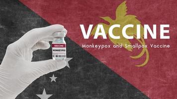 Vaccine Monkeypox and Smallpox, monkeypox pandemic virus, vaccination in Papua New Guinea for Monkeypox Image has Noise, Granularity and Compression Artifacts photo