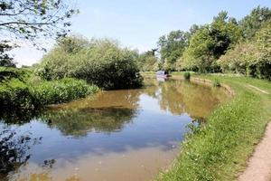 A view of Nantwich Lake in Cheshire in the summer photo