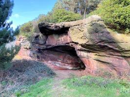 una vista de la campiña de cheshire en carden park foto