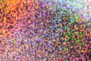 abstract multi color bokeh lights for background photo