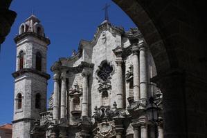 catedral de la habana - catedral de san cristobal - en la habana, cuba foto