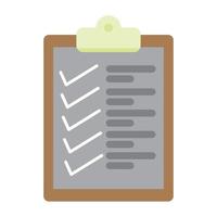 clipboard vector checklist