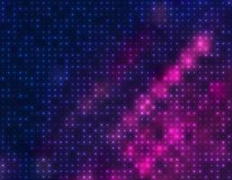 Vector abstract background of colored glowing dots, template for your design, wallpaper