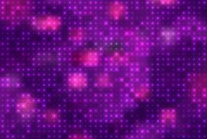 Vector abstract background of colored glowing dots, template for your design, wallpaper