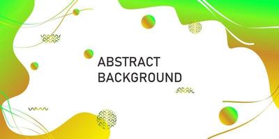 Gradient abstract background with modern concept. vector