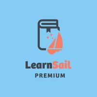 Learn Sail Logo vector