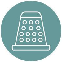 Thimble Icon Style vector