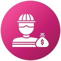 Robber Icon Style vector