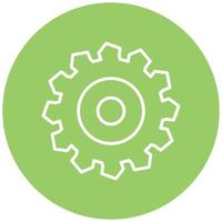 Circular Saw Icon Style vector