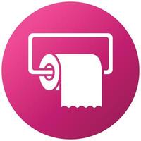 Tissue Roll Icon Style vector