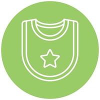 Bib Icon Style vector