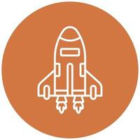 Spacecraft Icon Style vector