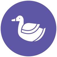 Duck Toy Icon Style vector