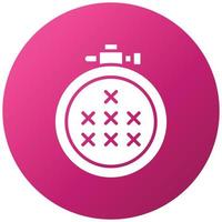 Cross Stitch Icon Style vector
