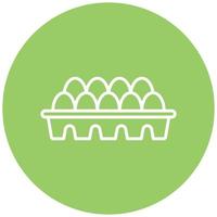 Eggs Icon Style vector