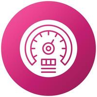 Tachometer Icon Style vector