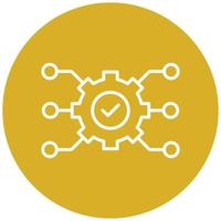 Automate Icon Style vector