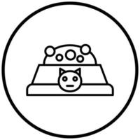 Cat Food Icon Style vector