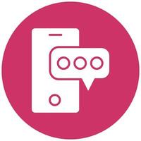 Sms Marketing Icon Style vector