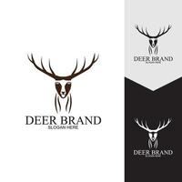 Deer vector icon illustration design