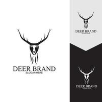 Deer vector icon illustration design