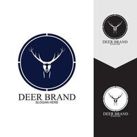 Deer vector icon illustration design